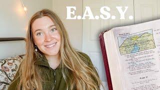 E.A.S.Y. Bible Study on the fruits of the spirit: follow along ️