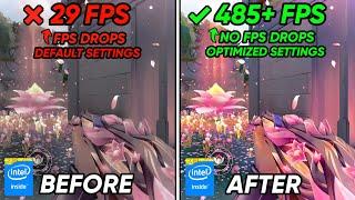How To Boost FPS, Fix FPS Drops in Valorant Episode 8 Act 3| Valorant Low End PC Fix Lag 2024!