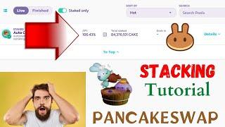 Cake Staking on Pancakeswap Pool Explained
