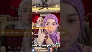 Irfan Kacau Amira Othman live Jual Tudung lawak lah #amiraothman #fattahamin