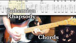 Bohemian Rhapsody Chords (Queen Tutorial TAB Lesson)