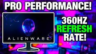 Alienware AW2523HF 360Hz Must Watch Review! - PRO Gaming Monitor with High Refresh Rate!