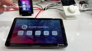 InfoComm 2022: Biamp Adds 10-Inch Apprimo Touch 8i Panel, an IP Integrated Controller and LCD Panel