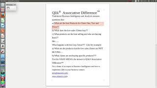 Qlik®  Associative Difference™