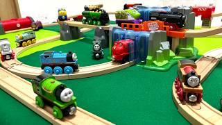 Brio & Wooden Train Thomas & Wooden Chuggington  3 courses with waterfalls