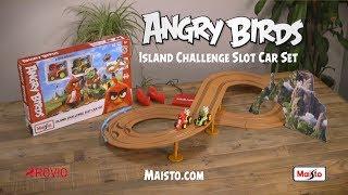 Angry Birds Island Challenge slot car set by Maisto