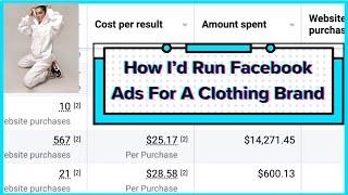 How I'd Run Facebook Ads For A Clothing Brand