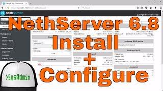 How to Install, Configure NethServer 6.8 + Review + VMware Tools on VMware Workstation Tutorial [HD]