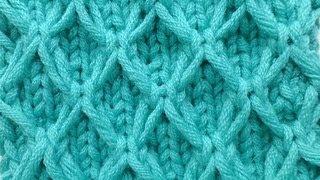 Stricken mit eliZZZa * Strickmuster "Hebegitter"