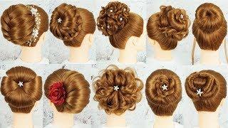 Top 10 New Bun Hairstyles For Wedding Party - Bridal Hairstyles