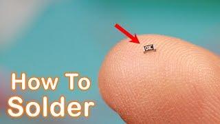 How to Solder SMD Components Within a Minute - Soldering tips