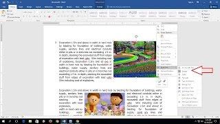 How to Wrap Picture & Image On Text in MS Word (Word 2003-2016)