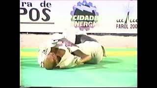 Battle Of Half Guard Innovators Roberto Gordo vs Eduardo Jamelao Jiu Jitsu Superfight Campos 2002