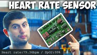 ARDUINO HEART RATE SENSOR | PULSE OXIMETER | MAX30100