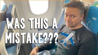 Honest Review of LOT Polish Airlines Long Haul / Short Haul Service -  Flying to Miami for a Cruise