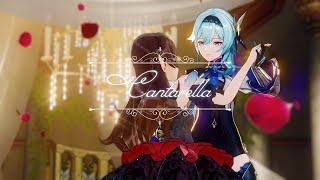 【MMD Genshin Impact】Cantarella【Eula&Amber】