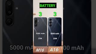 Samsung Galaxy M16 vs Samsung Galaxy A16 #samunggalaxym16