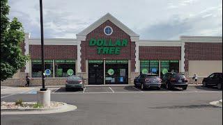 Dollar Tree discount store in the US. Дешёвый магазин в США