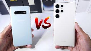 Samsung Galaxy S23 Ultra VS Samsung Galaxy S10 Plus (Cameras, Speed Test & Display)