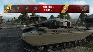 WoT FV201 (A45) tier VII premium British heavy tank | 10 kills - Ensk