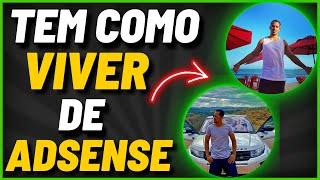 TEM COMO VIVER SÓ DO ADSENSE? OU É MENTIRA DOS BLOGUEIROS, CONFIRA A VERDADE SOBRE VIVER DE BLOG