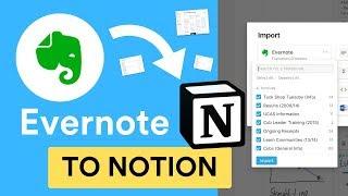 BRAND NEW: Evernote to Notion Importer