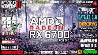 RX 6700 XT in 2024 (PCIE 3.0) - Test in 25 Games