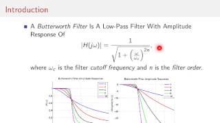 Butterworth Filter - 01 - Introduction