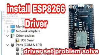 NodeMCU esp8266 Install Driver CH340|bangla tutorial