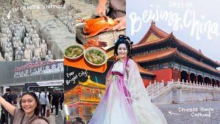 XI’AN & BEIJING, CHINA: Terracotta Warriors, Wearing Hanfu, Beijing Autoshow, The Forbidden City