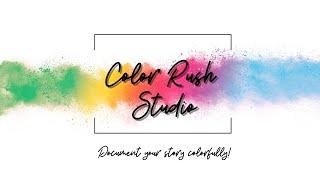 Color Rush Studio | Be the Rainbow Kit | Spring Flowers | Sarah Wyles