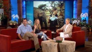 Adam Sandler and Drew Barrymore Talk 'Blended' Animals