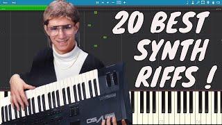 The 20 Best Keyboard Riffs of All Time and How To Play Them !