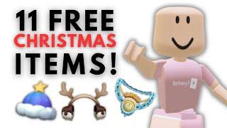 HURRY! GET FREE CHRISTMAS ITEMS BEFORE THE EVENT ENDS!