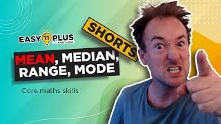 11 Plus Maths | Because I Really AM That Mean (& Median, Range & Mode ...) | Easy 11 Plus SHORTS 10