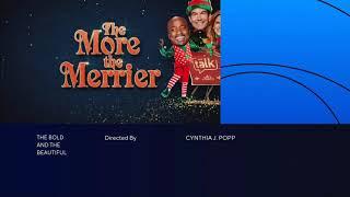 CBS HD US - The Talk Christmas Advert 2022 [King Of TV Sat]