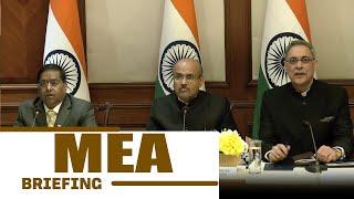 Live: Press Briefing by MEA on PM Modi’s two day Kuwait Visit | Hala Modi