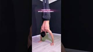 Qanday Qilib Qo'lda Turishni Qilish Mumkin?  How To Do Handstand Push-ups?