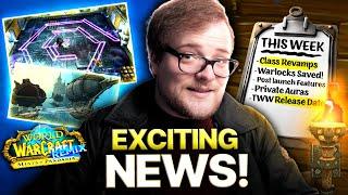 HUGE Class Reworks! The War Wthin Feature Revamps & MORE!