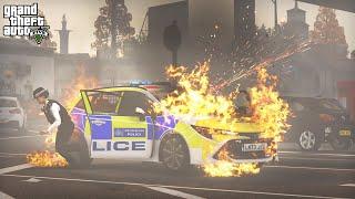 Police get BLASTED by Fireworks Ambush!