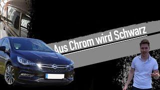 Opel Astra K // Folierung der Chromelemente