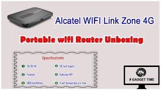 Alcatel Wifi Linkzone 4G Portable wireless Router Unboxing |TECH TIPS MALAYALAM|