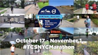 2020 Virtual TCS New York City Marathon Start Line