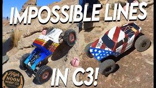TOUGH Class 3 Course in the North VS South Utah RC Crawling Championship! [West Wendover North Rd 2]