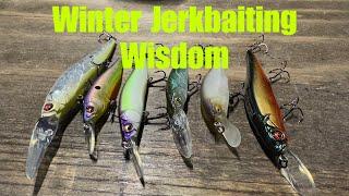 Advanced WINTER Jerkbait Fishing Techniques And Approaches