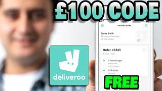 I FOUND a Deliveroo Discount Code for £100 FREE Food | Deliveroo Promo Code 2024 (UK / EU / US)