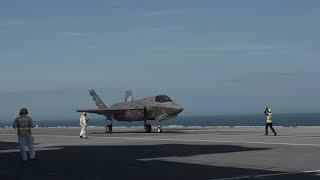 First F-35 takes off from HMS Queen Elizabeth