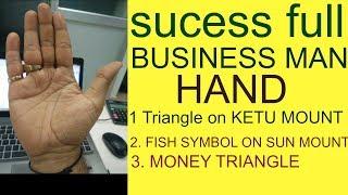 palmistry detail analysis, triangle on ketu mount,fish symbol