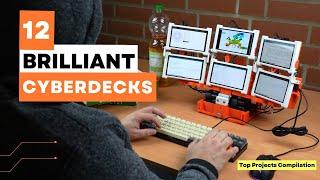 12 Brilliant Cyberdecks to try using Raspberry Pi!