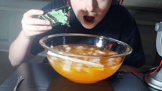 ASMR- FANTA IN ICE+POP ROCKS IN FANTA